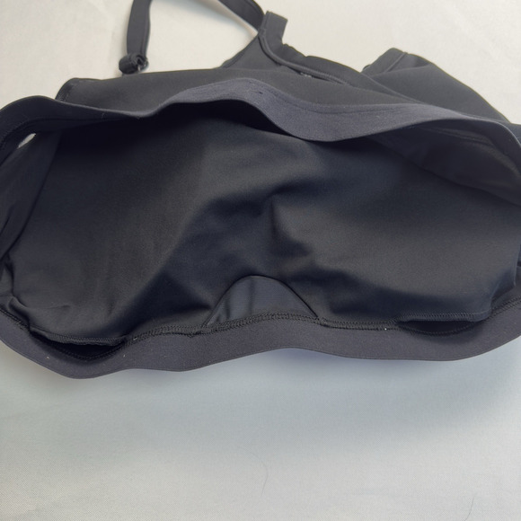 Nike Racerback Wireless Sports Bra Womens 2X Black DN4188-010 - Picture 3 of 6
